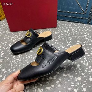 Сабо женские кожаные