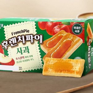 Hatai French Pie Apple 192g - Пирожные Хатай из слоеного теста с яблочным джемом. 15 порций