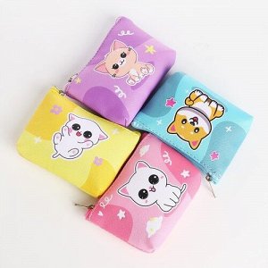 Кошелек детский "Пушистые зверята" 11*7 см