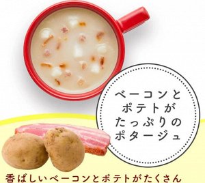 Ajinomoto Knorr Bacon & Potato 56.4g - Порошковый суп кнор бекон и картофель. 3 порции