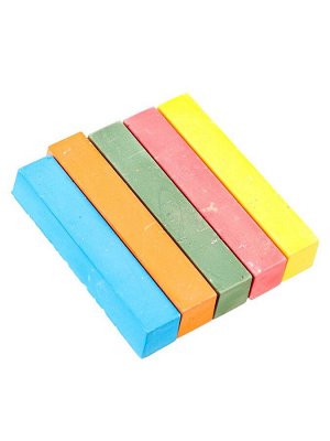 Мел цветной «Кот и бабочки. JUMBO», 5 шт.