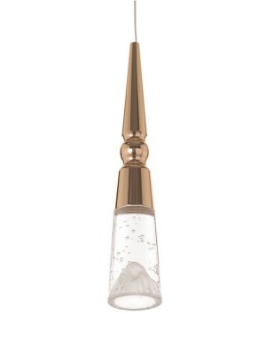 Светильник BayerLux «Нелла», LED, 5 Вт, 3000К, золото, 5.7x5.7x30-180 см