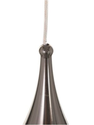 Светильник BayerLux «Медели», LED, 5 Вт, 4000К, чёрный хром, 8x8x25-175 см
