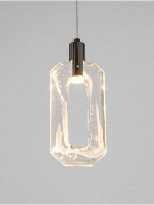 Светильник BayerLux «Орнео», LED, 5 Вт, 4000К, чёрный хром, 9x3x24-174 см