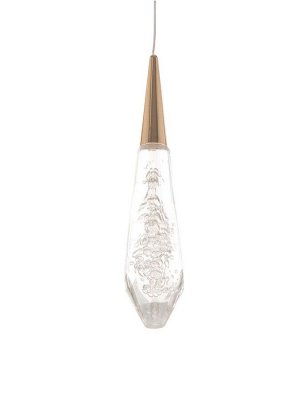 Светильник BayerLux «Малси», LED, 5 Вт, 3000К, золото, 6.5x6.5x28-178 см