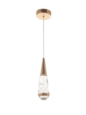 Светильник BayerLux «Сандрес», LED, 5 Вт, 3000К, золото, 7x7x26-176 см