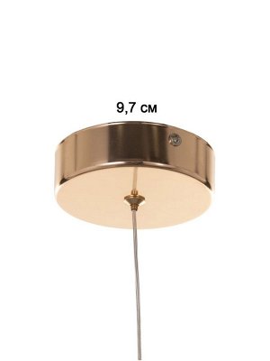 Светильник BayerLux «Малси», LED, 5 Вт, 3000К, золото, 6.5x6.5x28-178 см