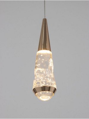 Светильник BayerLux «Сандрес», LED, 5 Вт, 3000К, золото, 7x7x26-176 см