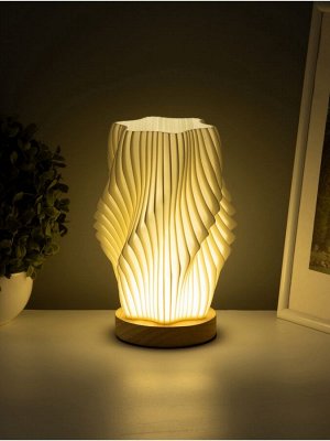 Светильник настольный "Волна" LED 3Вт USB диммер/провод 1,5м 13,8х13,8х20см