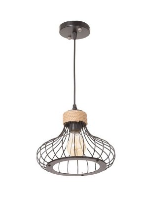 Светильник BayerLux «Фон», 1x40 Вт, Е27, черный, 23x23x18 см