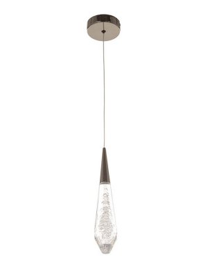 Светильник BayerLux «Малси», LED, 5 Вт, 4000К, чёрный хром, 6.5x6.5x28-178 см