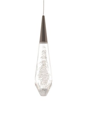 Светильник BayerLux «Малси», LED, 5 Вт, 4000К, чёрный хром, 6.5x6.5x28-178 см