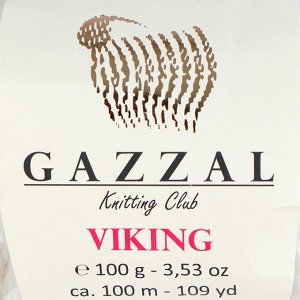 Пряжа "Viking" 30% шерсть, 70% акрил 100м/100гр (4009)