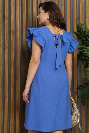 LT Collection Платье Неповторимый шарм (голубое) П13235-19М