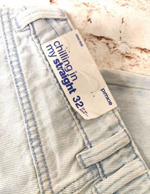 👖 Джинсы PIMKIE (denim) — светло-голубые, рваные, стильные