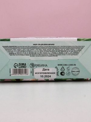 Подарочный набор «Самой потрясающей тебе», гель для душа 250 мл и мочалка для тела, аромат яблока, Чистое счастье