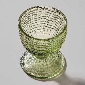 Набор подставок под яйцо "TEMPO" зеленый, 2 шт., 5,5x5,5x6 см, 1 шт.