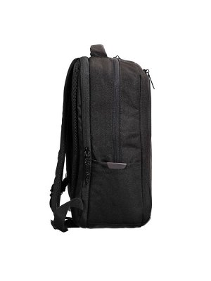 Рюкзак молодежный, 40x28x16 см, Grizzly 544, эргономичная спинка, отделение для ноутбука, чёрный, RD-544-1_1