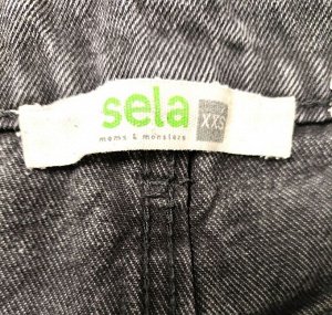 🖤 Черные джинсы SELA — стиль, комфорт и немного DIY