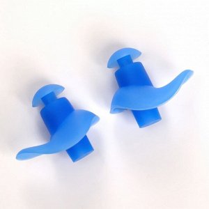 Беруши, 1x2.5x2.7 см, в футляре, пара, силиконовые, МИКС