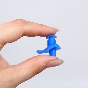 Беруши, 1x2.5x2.7 см, в футляре, пара, силиконовые, МИКС