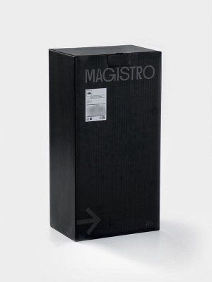 Бокалы для шампанского Magistro «Амьен», 250 мл, h=26 см, набор 2 шт., стекло, прозрачные