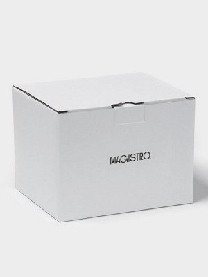 Чайник заварочный Magistro, с ситом, 1.1 л, керамика, белый