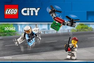 Lego City. 30362 Лего сити Реактивный ранец небесной полиции _стр., _, _
