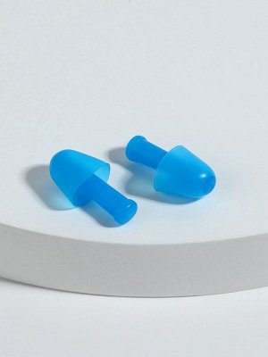 Беруши, 2.5x1 см, в футляре, фасовка 10 шт., силиконовые, МИКС