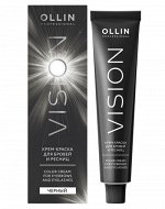 VISION крем-краска для бровей и ресниц (Черный) 20мл OLLIN PROFESSIONAL