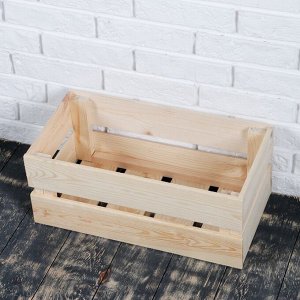 Ящик деревянный, 48х20х28 см