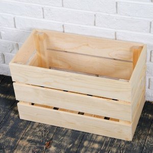 Ящик деревянный, 48х30х25 см