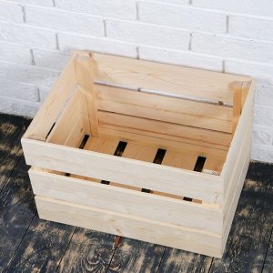 Ящик деревянный, 48х30х37 см