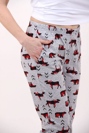 Брюки пижамные женские