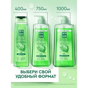 NEW ! Чистая Линия шампунь для роста и укрепления волос женский Крапива 1000 мл