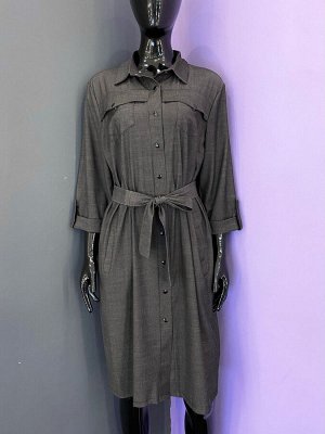 Платье-рубашка женское, код 50294912