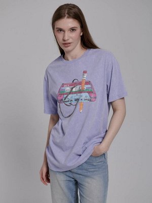 ФУТБОЛКА ЖЕНСКАЯ лаванда