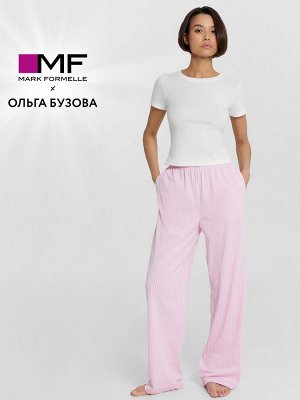 Комплект домашний Mark Formelle x Ольга Бузова с надписью из страз "Корона у меня в крови"