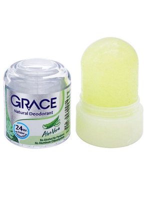 Дезодорант Grace Aloe Vera кристаллический с алое вера 50г, 1 шт