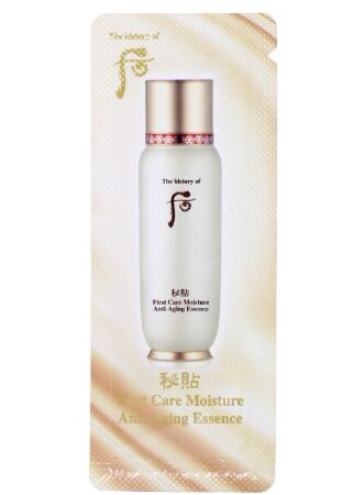 Ультра увлажняющая эссенция для лица THE HISTORY OF WHOO FIRST MOISTURE ANTI-AGING ESSENCE(1ML