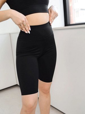 Велосипедки спортивные женские Prime, черные