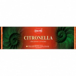 HEM 4-гр. благовония Citronella ЦИТРОНЕЛЛА блок 25 шт.