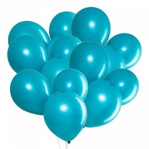 Набор воздушных шаров  12" 25 шт. цв.бирюзовый
