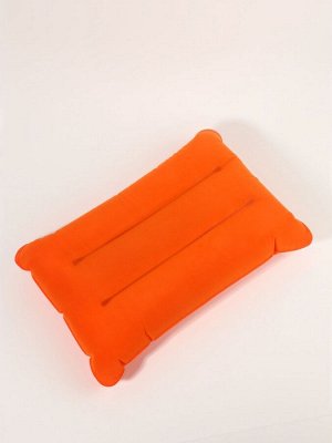 Подушка надувная, дорожная, 42x30 см, МИКС