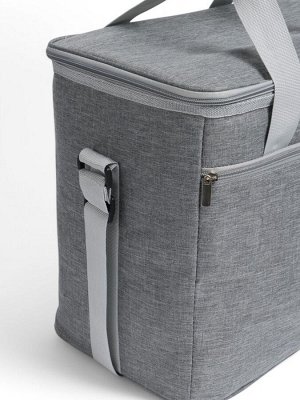 Термосумка для еды и продуктов, 25 л, сумка - холодильник, 37x22x32 см, толщина 5 мм