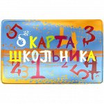 Обложка-карман для карт и пропусков ДПС &quot;Школьник&quot;, 64*96мм, ПВХ