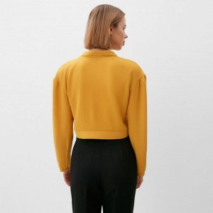 Жакет женский MINAKU: Green trend цвет горчичный