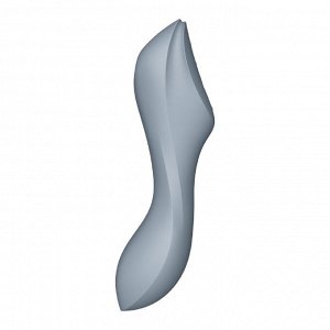 Вакуумный клиторальный стимулятор Satisfyer Curvy Trinity 3 серый