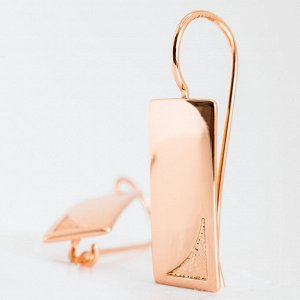 Серьги пластины F82100848