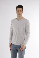 Футболка с длинным рукавом 1149-013 серый